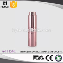 Wholesale Leak Proof 10ml 15ml 20ml Colored Aluminium Twist Up Perfume Atomizer